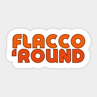 Flacco 'Round Sticker